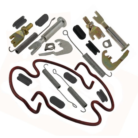 Carlson Brake Hardware Combo Of H7324 H2676 H2677 Axle Kit, H2339 H2339